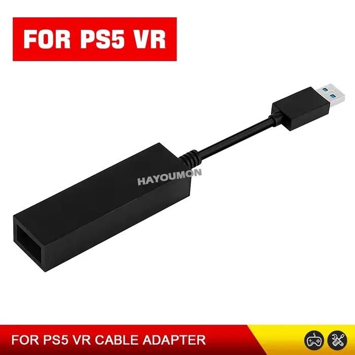 Nouvel adaptateur de caméra mini 2026 pour PS VR pour jouer à PS VR sur PS5 PS4, câble adaptateur de