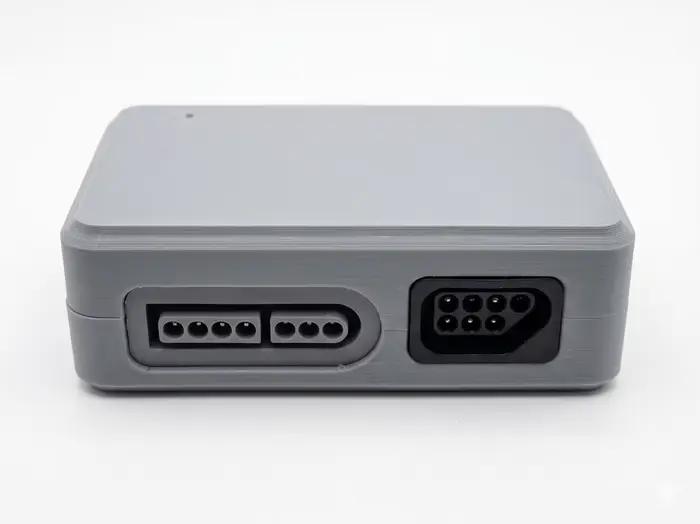 Adaptateur de contrôleur USB 4 ports SFC/NES/MD/N64 vers interface Type-C, boîtier imprimé en 3D, in