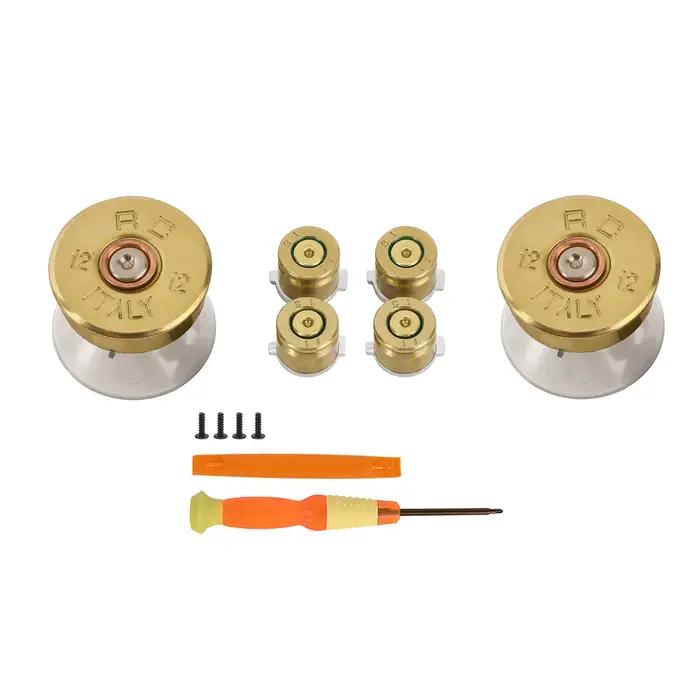 Touches de pouce de remplacement pour contrôleur PS5, poignée analogique, boutons Bullet, kits de ré