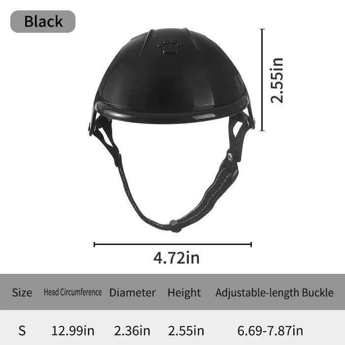 Casque de moto pour animaux de compagnie, chien, chat, équipement de sécurité pour les aventures en 