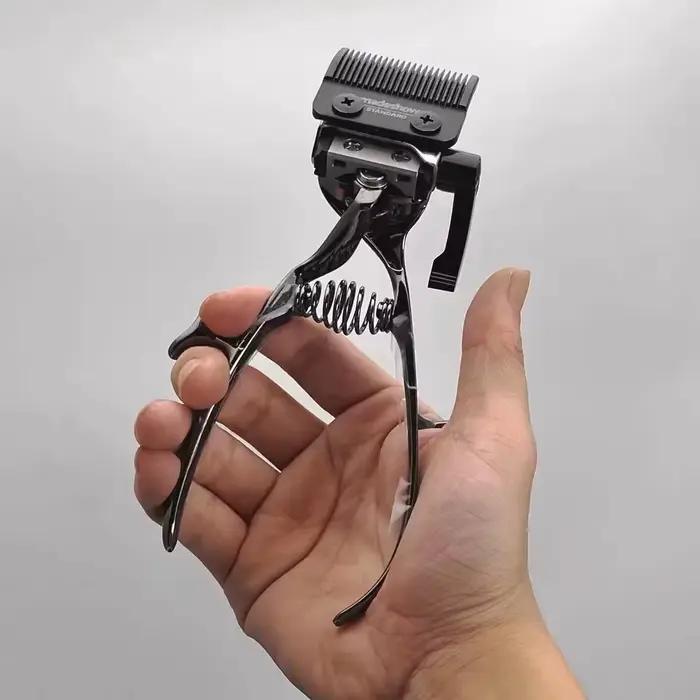 Tondeuse à cheveux manuelle professionnelle, corps entièrement métallique, outils professionnels pou