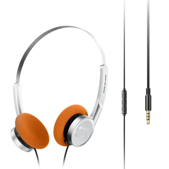 Casque audio supra-auriculaire FiiO Snowsky Wind, audio haute résolution 3,5 mm avec microphone, tra