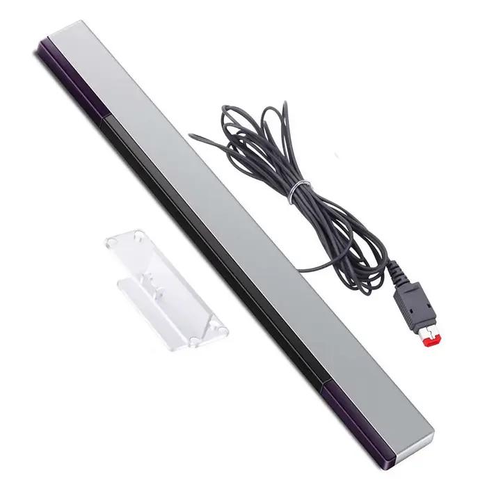 Barre de capteur Wii, barre de capteur de rayons infrarouges filaire de remplacement pour console Ni
