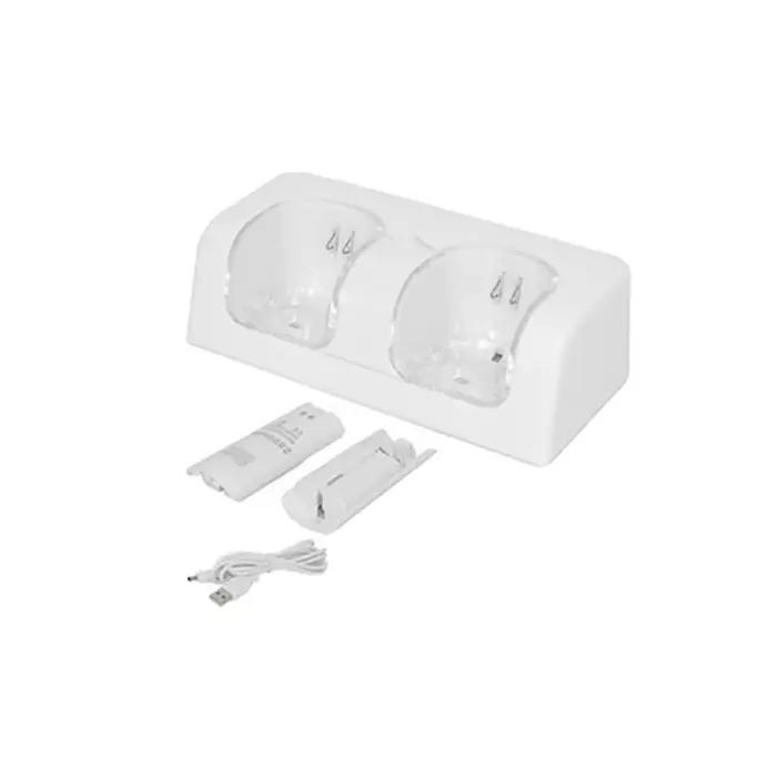 Chargeur de batterie aste pour manette de jeu Nintendo Wii, station de charge S6, télécommande Wii, 