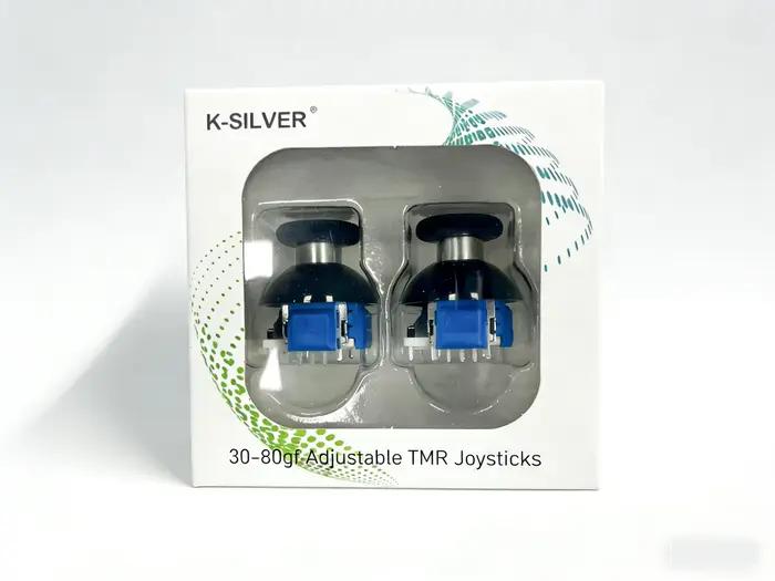 Manette de jeu K-Silver Anti Drift TMR 3D avec joystick à couple réglable, remplacement pour PS5, PS