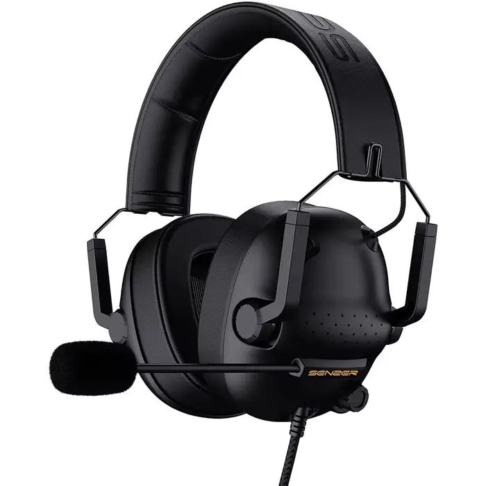 Casque de jeu filaire avec microphone pour PC, Xbox One Series, PS4, PS5, interrupteur, casque antib