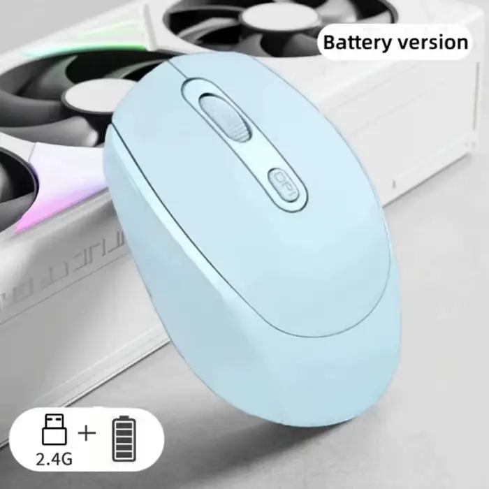 Souris ergonomique sans fil, compatible Bluetooth avec souris d'ordinateur double mode 2.4GHz, avec 