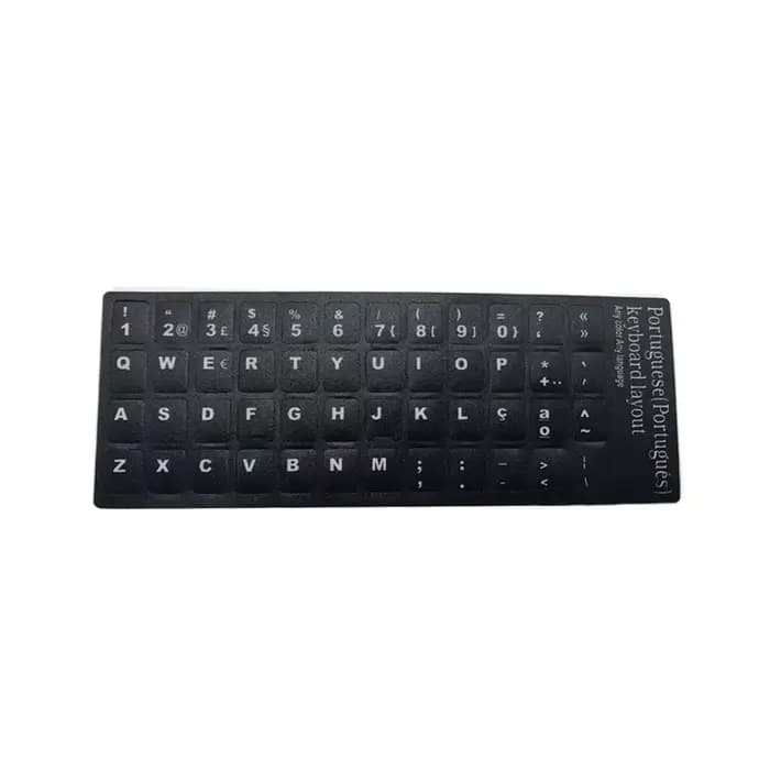 Autocollants pour clavier arabe russie ukrainien coréen italien français espagnol portugais ordinate