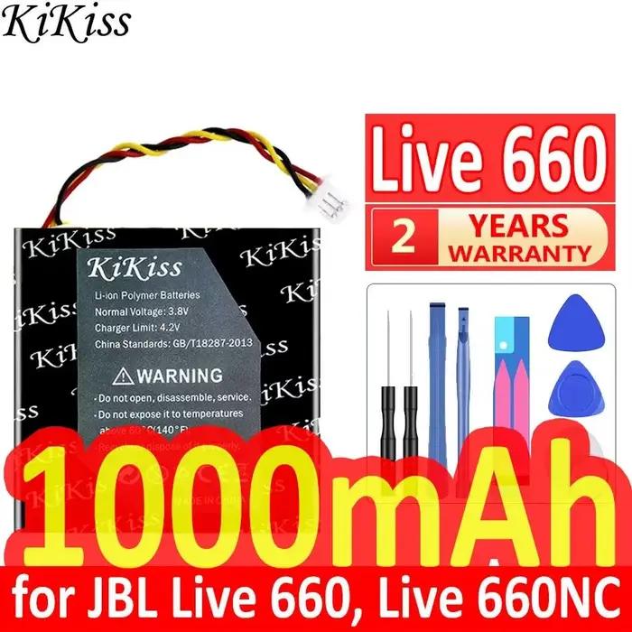 Batterie pour casque Jbl Live 660NC 660, 683331, bonne performance à basse température, longue durée