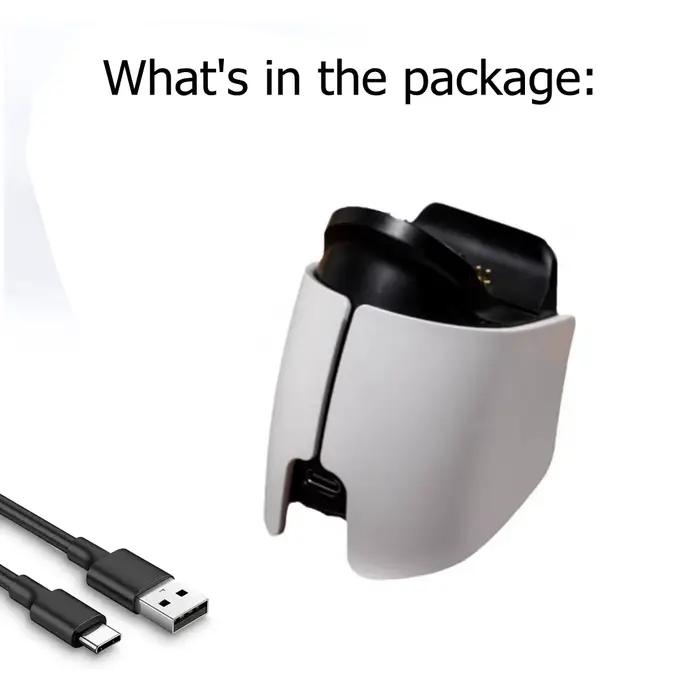 Mini Station de chargement pour contrôleur PS5, Station de charge USB rapide pour contrôleur PS5 Dua