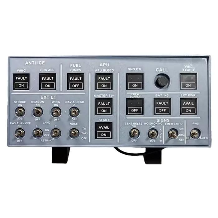 Supports périphériques pour panneau supérieur de simulateur de vol Airbus Mini compatibles Fenix ​ ​