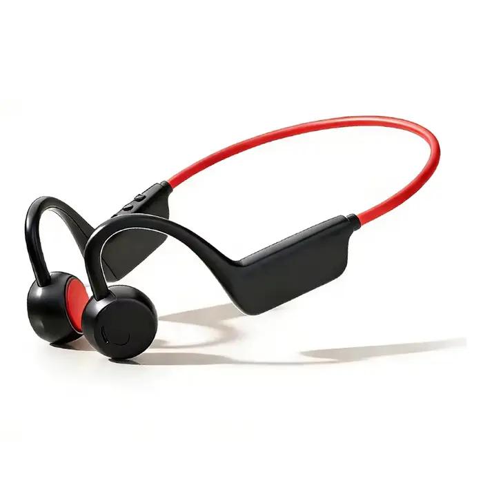 Nouveau casque à conduction osseuse sans fil pour la natation et le sport, écouteurs Bluetooth 5.4 I