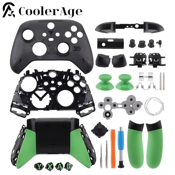 Coque de remplacement pour manette de Xbox Series X / S 20th worker, pare-chocs d'entraînement LB LT