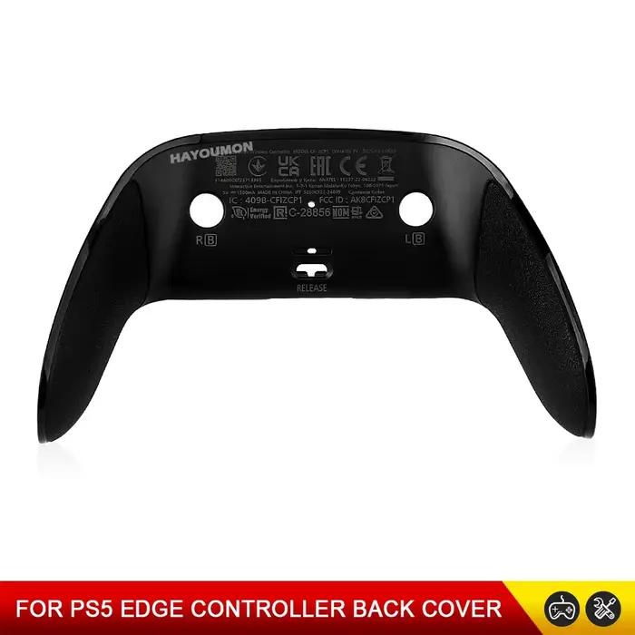 Coque arrière de remplacement pour PS5 Dualsenses Edge, boîtier de contrôleur, coque arrière Compati