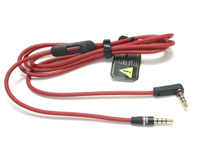 Câble audio de remplacement 3.5mm à 3.5mm avec micro et télécommande, pour écouteurs Beats by Dr. Dr
