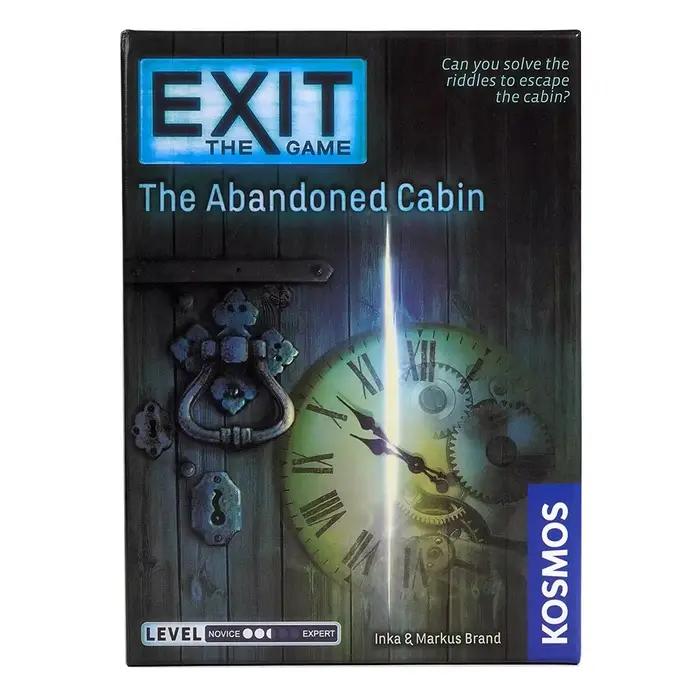 EXIT : La cabine abandonnée - Jeu unique de salle d'évasion - 1 à 4 joueurs - Jeux de société de str