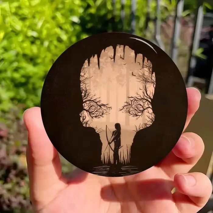 Broches de dessin animé Lara Croft Tomb Raider