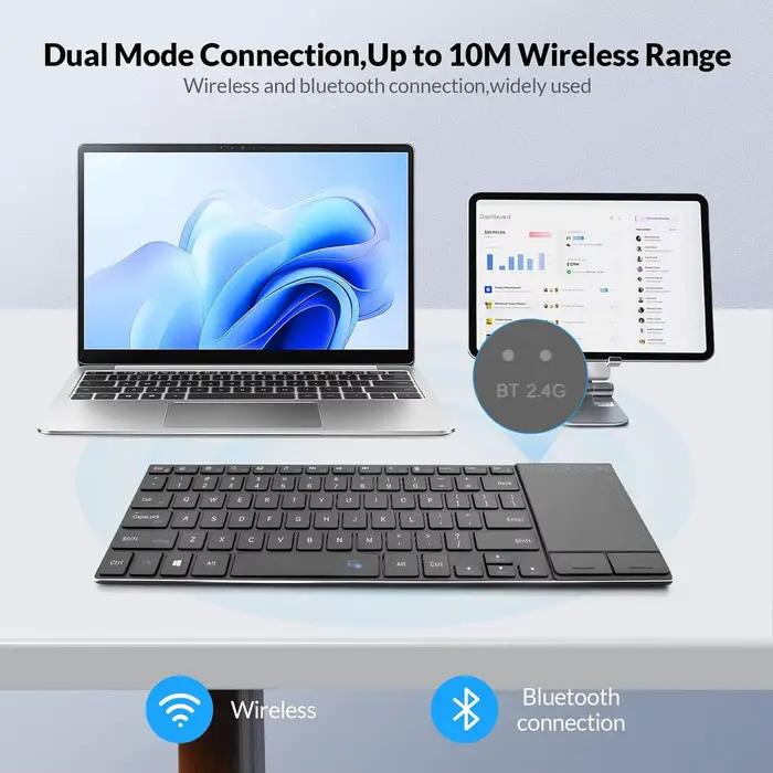 Rii – Mini clavier Bluetooth sans fil K22S