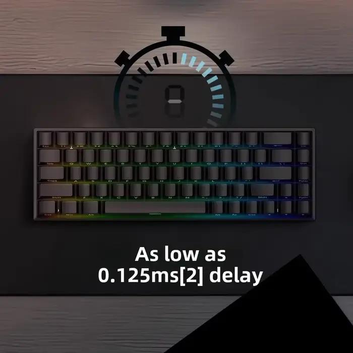 IROK Carotmas D Mars68 Pro clavier mécanique magnétique sans fil de jeu 8K déclencheur rapide 0.01mm
