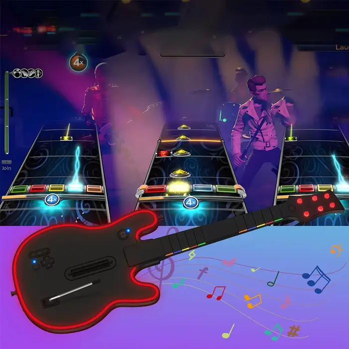 Contrôleur de guitare sans fil 2.4G