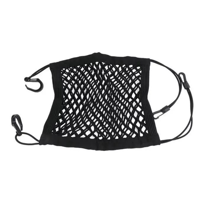 Sac de rangement pour casque de moto, sac de rangement pour coffre de moto, filet à bagages, sac de maintien à crochet, vélo de chargement, Scooter, réservoir de carburant en maille, équipement de bag