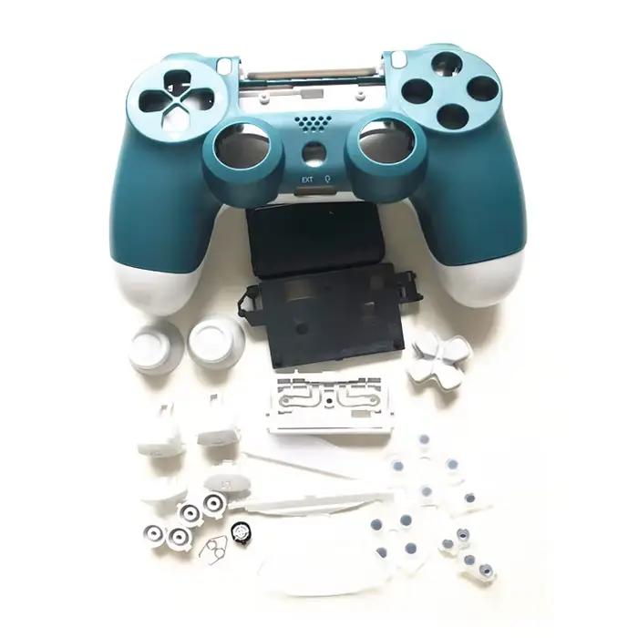Contrôleur de jeu boîtier complet coque boutons ensemble de remplacement pour PS4 Pro JDS 055 JDM-050 JDM-055 Mod Kit bricolage réparation couverture
