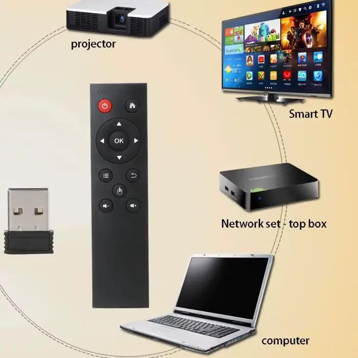 Télécommande Air Mouse 2.4G avec récepteur USB