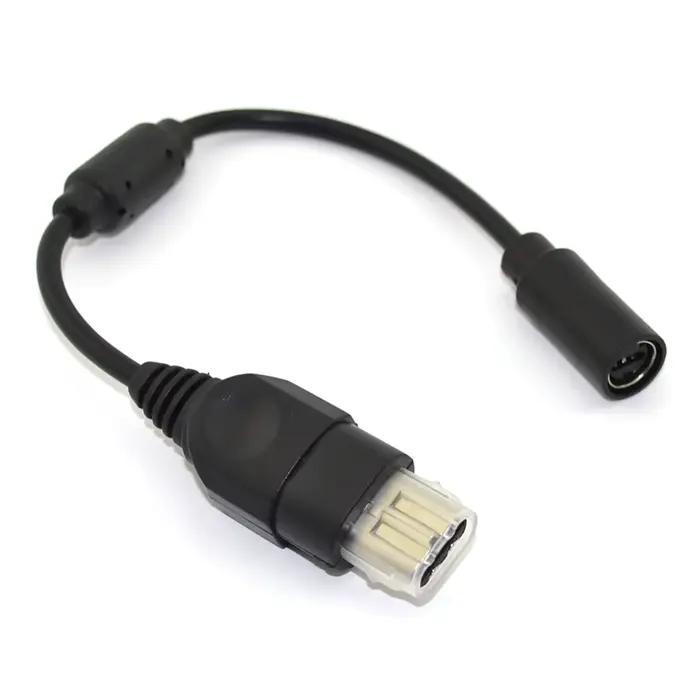 Câble d'extension détachable noir pour manette Xbox