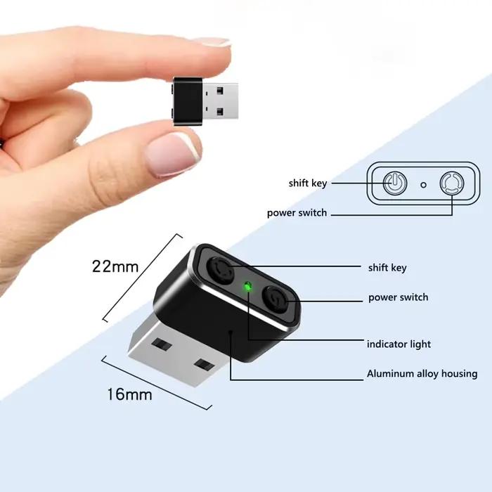 Simulateur de mouvement de souris USB mini M12 M10 automatique