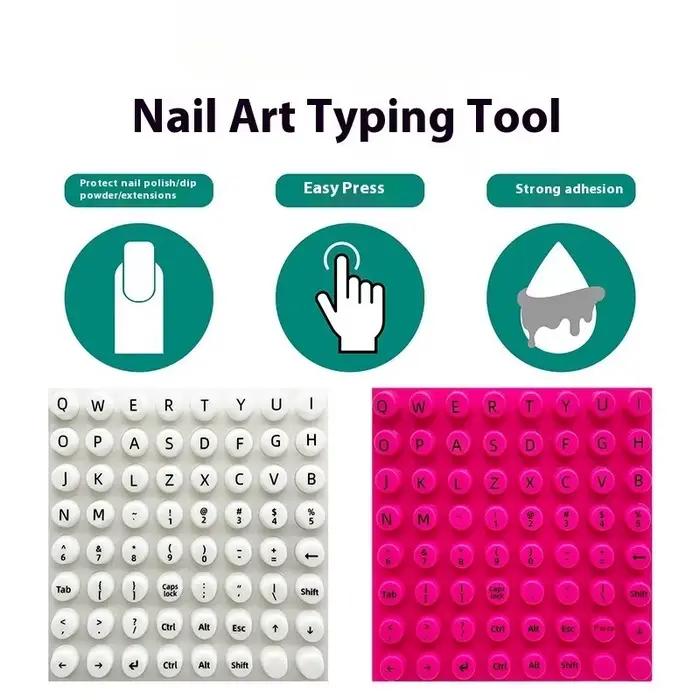 Autocollant auto-adhésif pour nail art