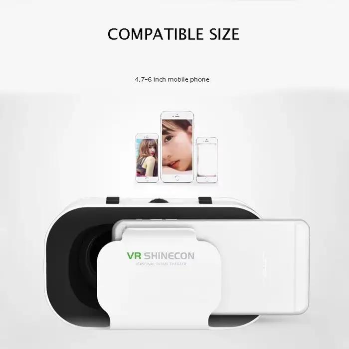 5 Mini lunettes VR SHINECON BOX 3D