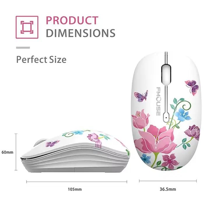 Souris sans fil FMOUSE M101 originale 2.4G