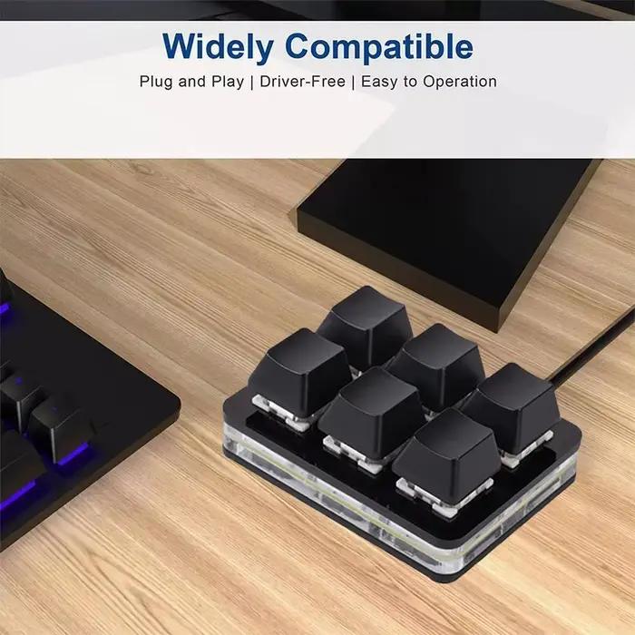 Mini clavier Bluetooth personnalisé à 6 touches
