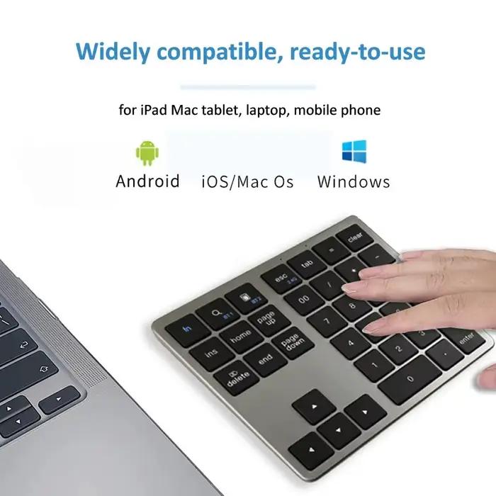 K35 clavier numérique 2.4G Bluetooth pavé
