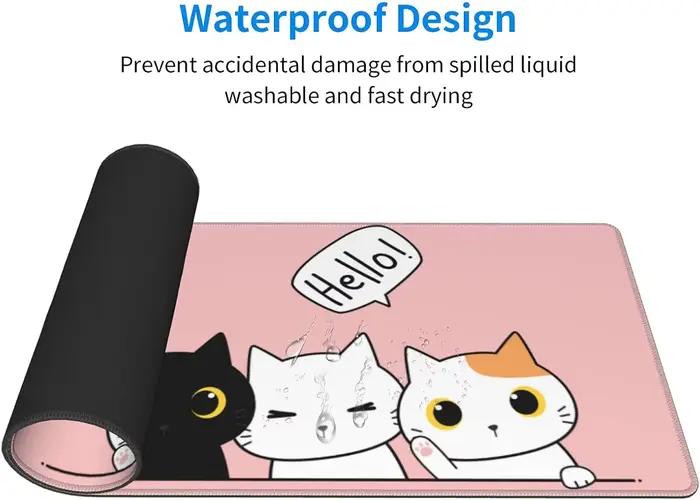 Tapis de souris de jeu chat chatons
