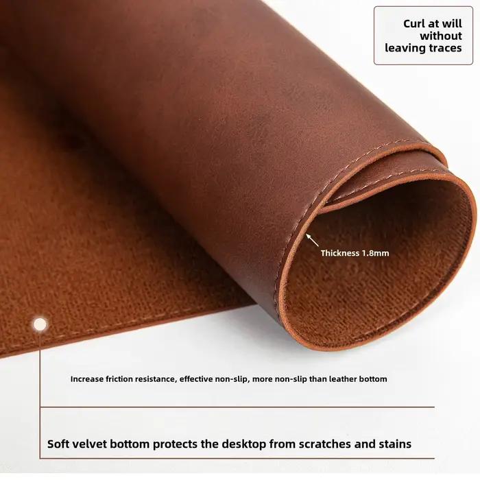 Tapis de bureau imperméable en PU