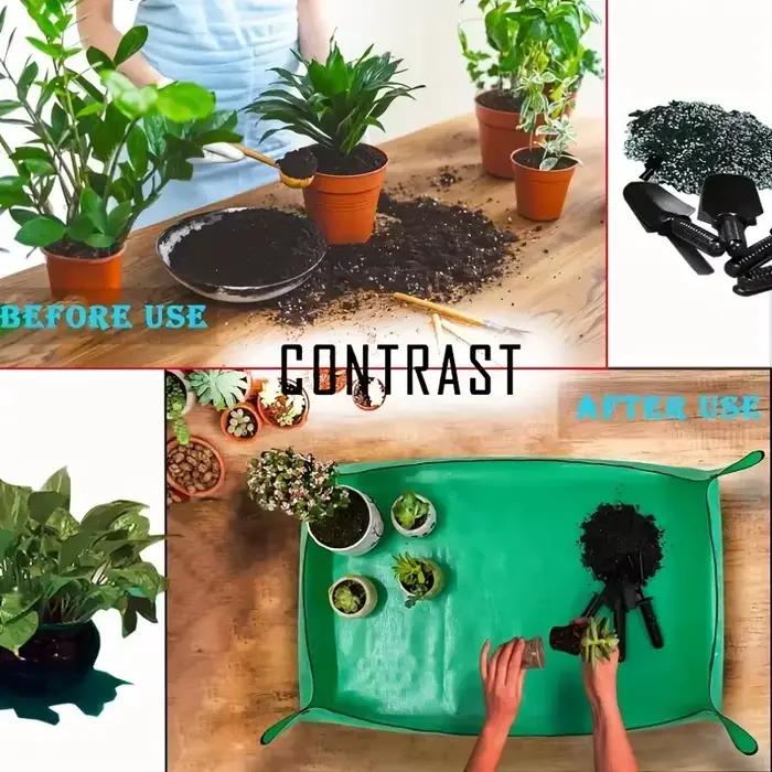 Tapis de jardinage, tapis à langer imperméable, épais, succulent, opération d'empotage, tapis de fleurs, fournitures d'outils de jardinage