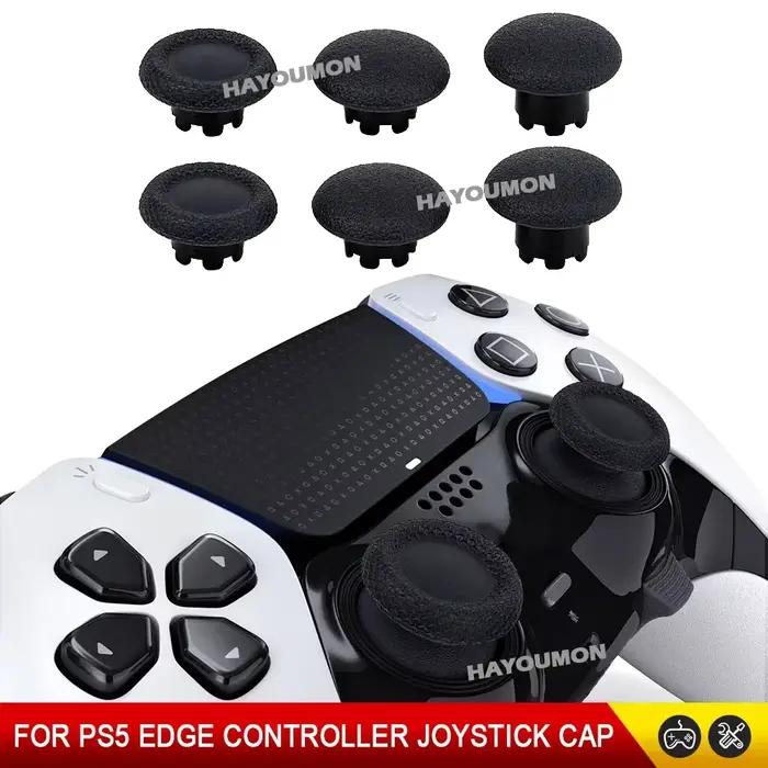 Lot de 6 manettes de remplacement pour manette PS5 Edge