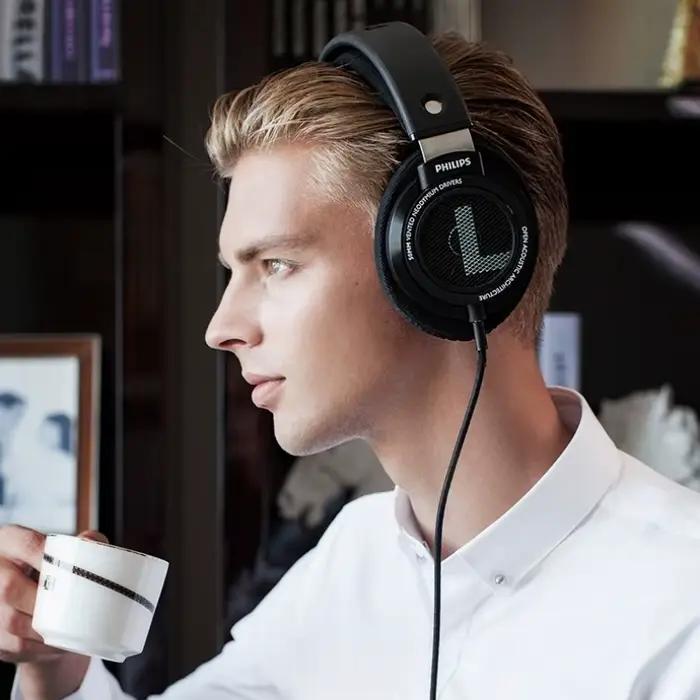 Casque audio professionnel HiFi stéréo supra-auriculaire PHILIPS