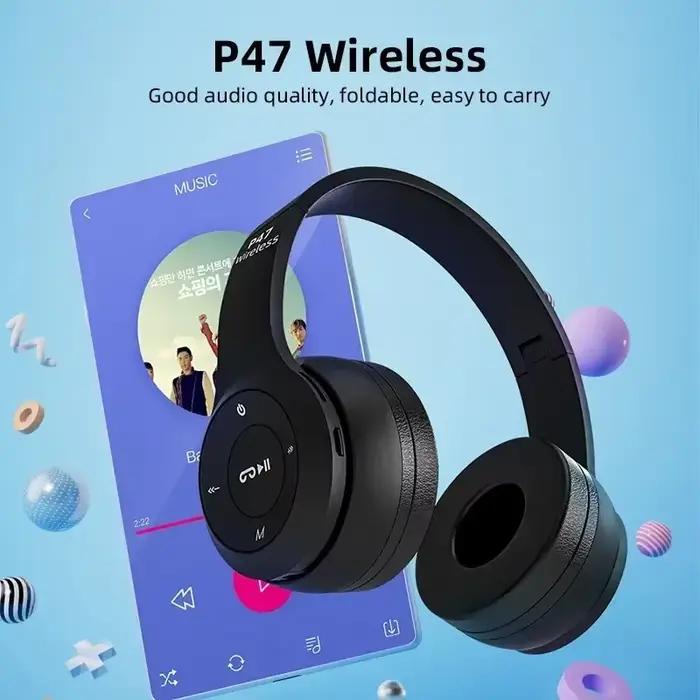 Casque stéréo P47 5.0, Bluetooth