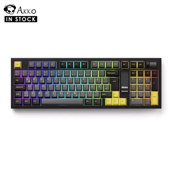 Clavier de jeu mécanique sans fil Akko 5098B avec écran TFT