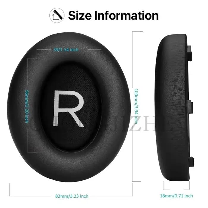 Nouveau pour BOSE 700 NC700 casque écouteurs oreillettes cache-oreilles en cuir/tissu maille respirant/coton coussins en mousse à mémoire de forme