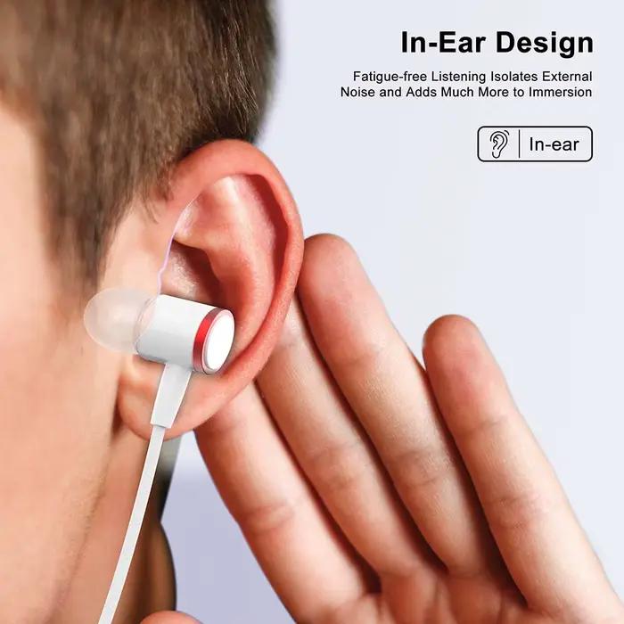 Écouteurs intra-auriculaires avec boîte de rangement