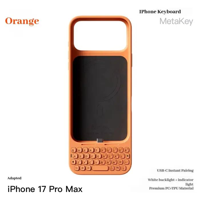 Akko Metakey clavier Mobile Plug And Play rétro-éclairé clé contrôlée Page retournement pour Iphone 16/17 Promax coque de protection pour téléphone