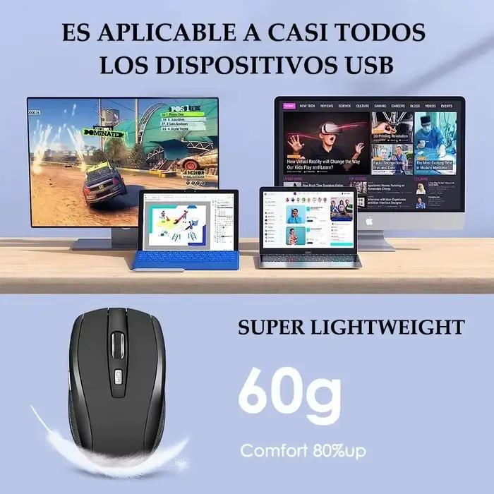Souris d'ordinateur sans fil DPI niveau 3 réglable Gamer jeu 6 boutons optique 2.4 récepteur USB pour ordinateur portable accessoires