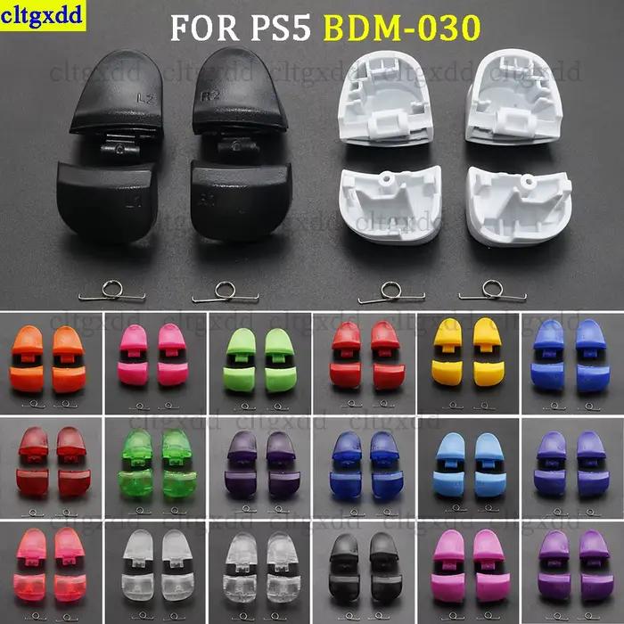 Cltgxdd 1 ensemble de boutons de déclenchement L1 R1 L2 R2 avec ressort pour manette PS5 BDM-030 V3.0