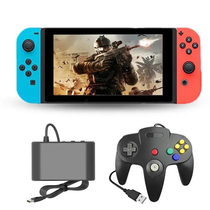 Convertisseur adaptateur USB pour manette Nintendo Switch 64