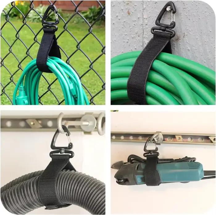 Support organisateur de câbles avec boucle rotative