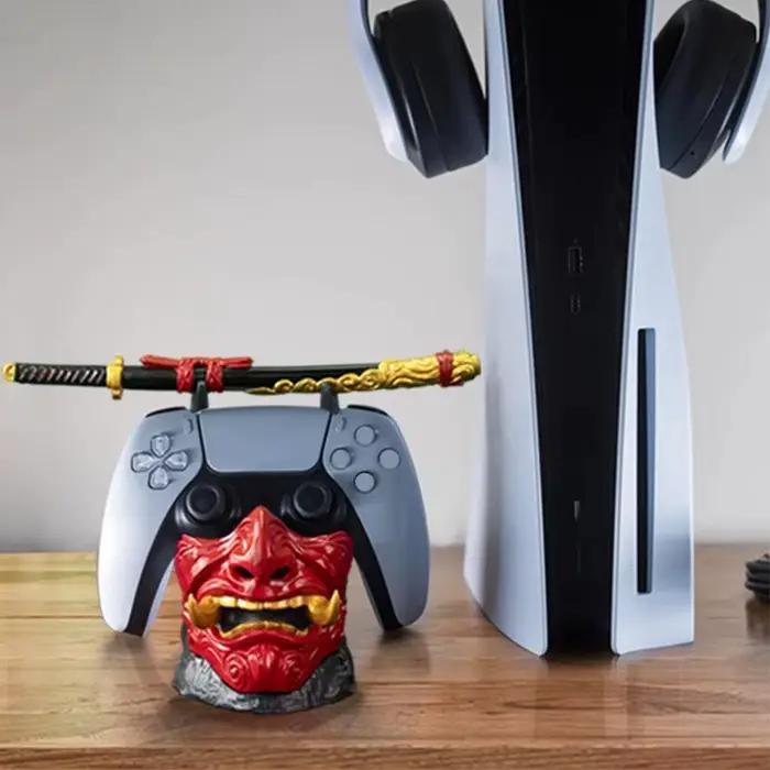Support universel de contrôleur de jeu War Ghost décorations de bureau portables pour PS5 PS4 accessoire gamer anime style élégant pour bureau et cadeau occasions spéciales