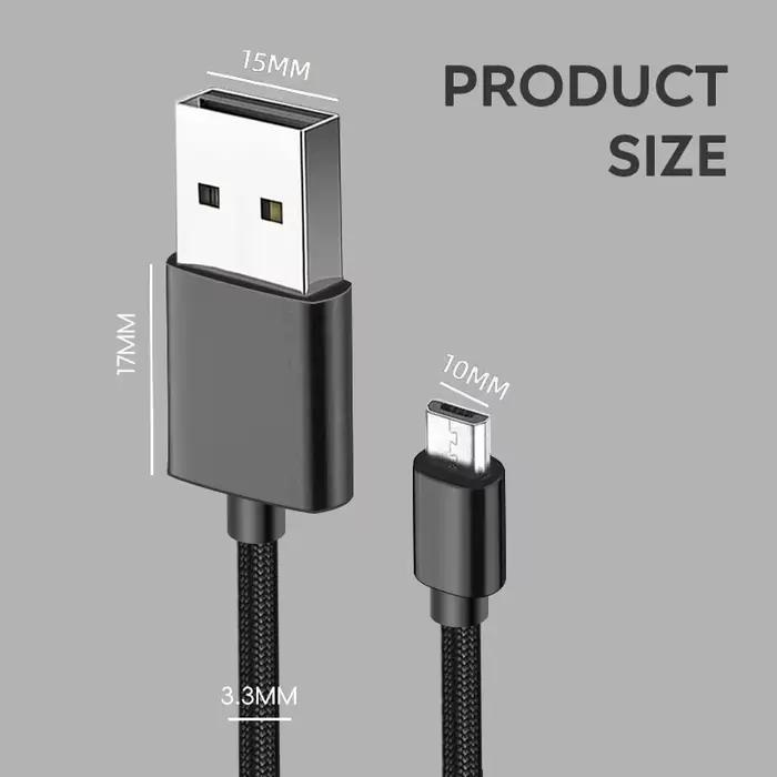 DATA FROG 1M 2M 3M câble de données de charge pour contrôleur PS4